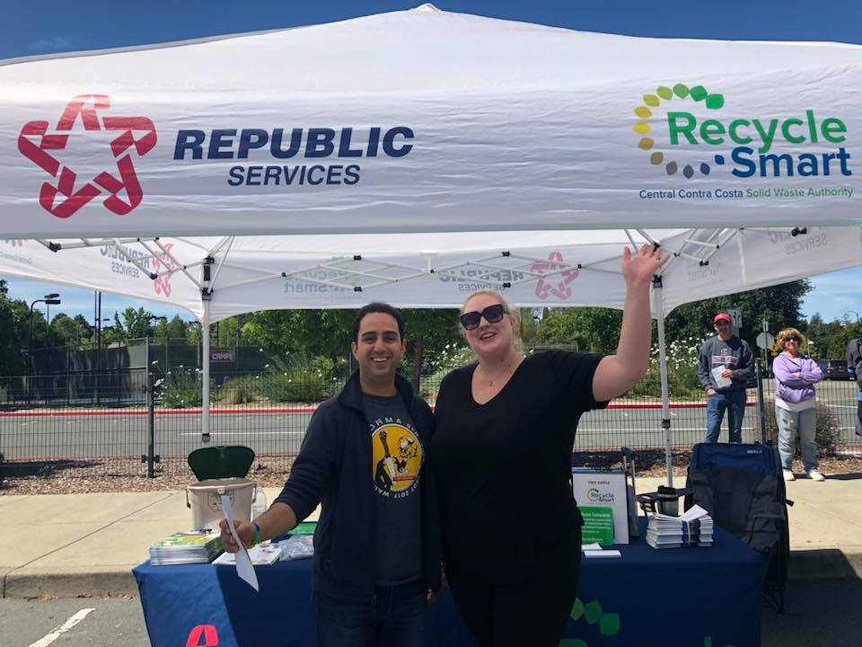 Republic Services & Recycle Smart with fellow Leadership Alumni